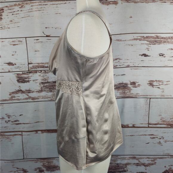 Ruby Ribbon Lace Full Support Cami Beige 44 - Picture 2 of 10